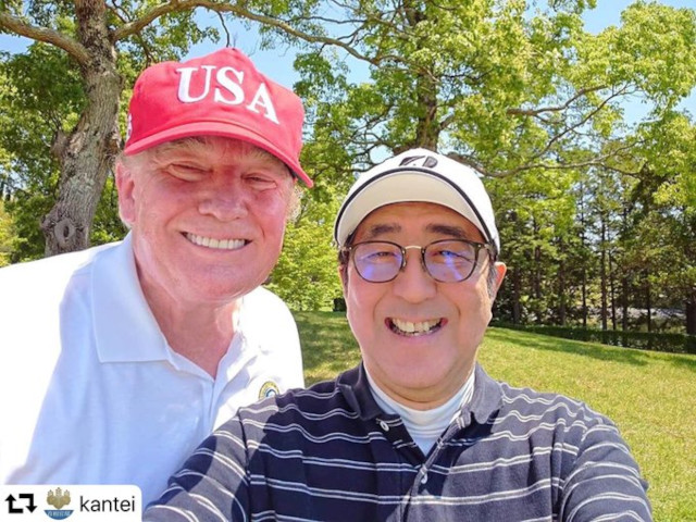 安倍総理とトランプ大統領