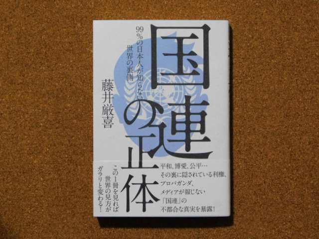国連の正体<99%の日本人が知らない世界の裏側> 藤井厳喜