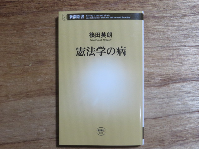 憲法学の病 篠田英朗