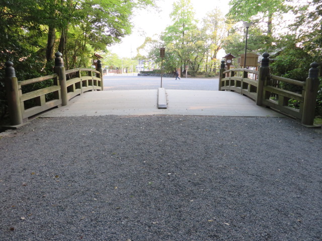 北御門参道　火除橋