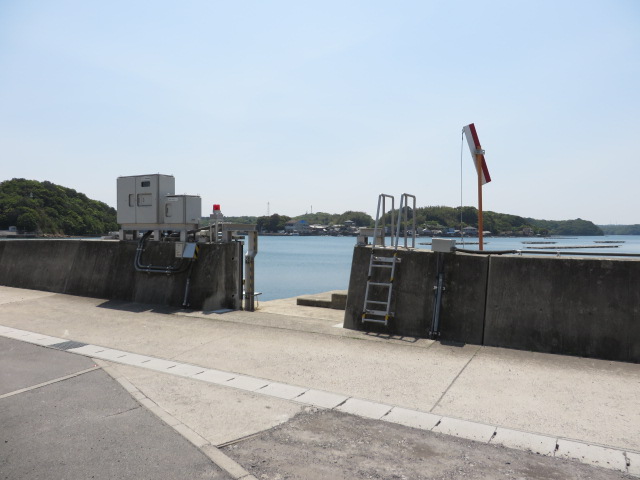 県道船の的矢乗船場